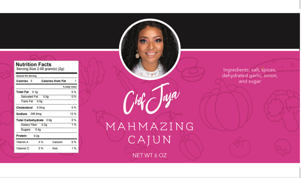 Chef Joya’s Mahmazing Cajun seasoning