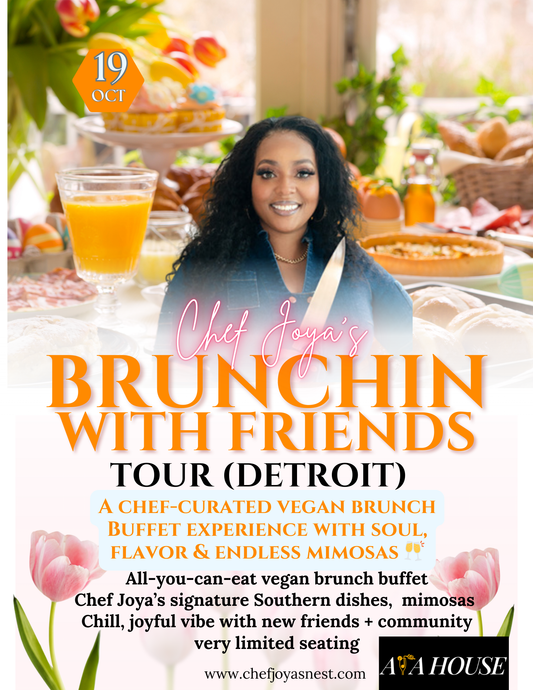 10/19 DETROIT BRUNCHIN WITH CHEF JOYA TOUR